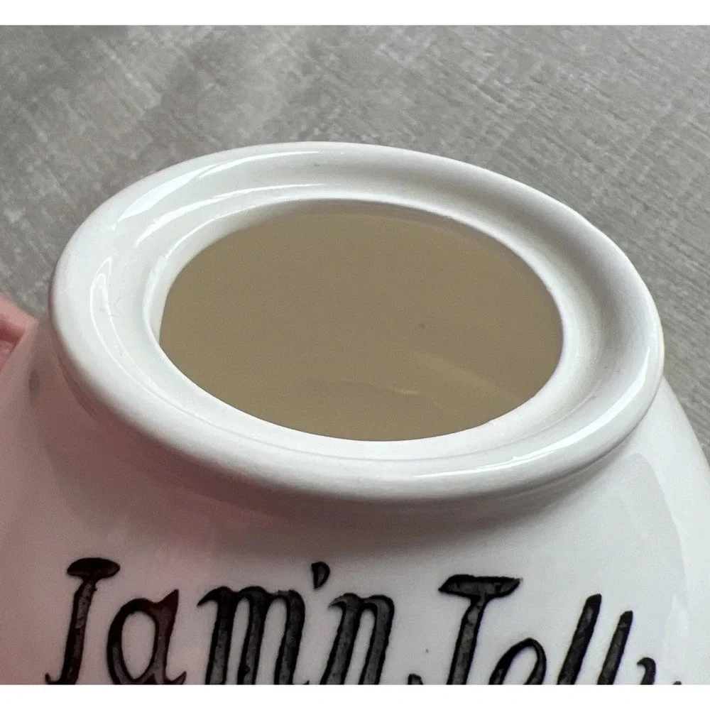 Vtg Betson Jam'n Jelly Jar Holt Howard Style Pixieware MCM Kitsch‎ Bottom Only